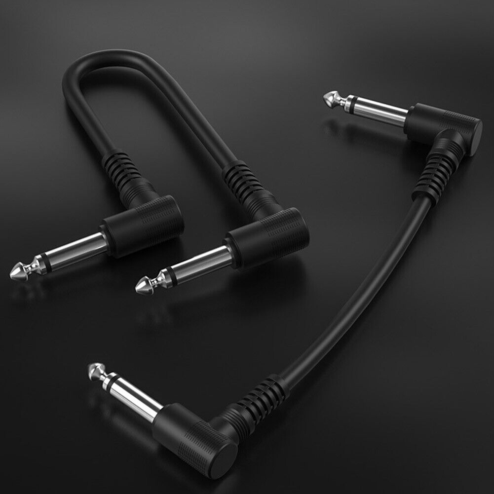 6.35 Electric Guitar Effect Pedal Cable 15cm Guitar Amplifier Patch Cord