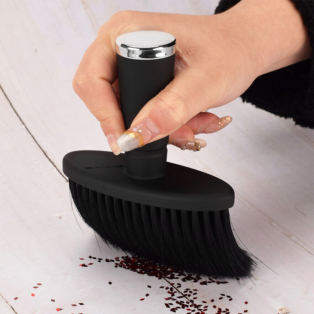 Hairdressing Nylon Cleaning Brush Soft Salon Neck Face Broken Hair Cleaner