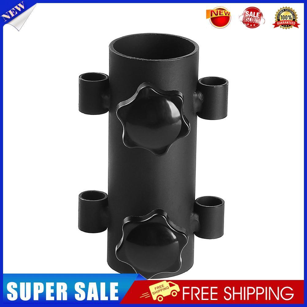 Adjustable Tent Awning Rod Fixer Outdoor Camping Canopy Pole Holder Tube