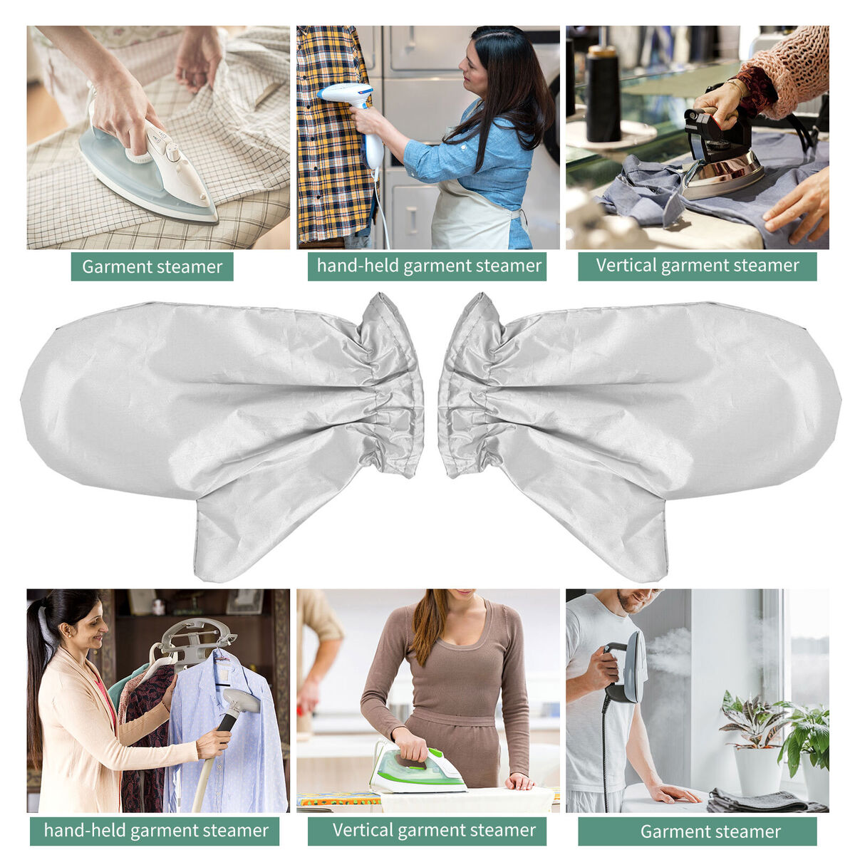 Garment Steamer Ironing Gloves Anti Steam Mitt Heat Resistant Waterproof