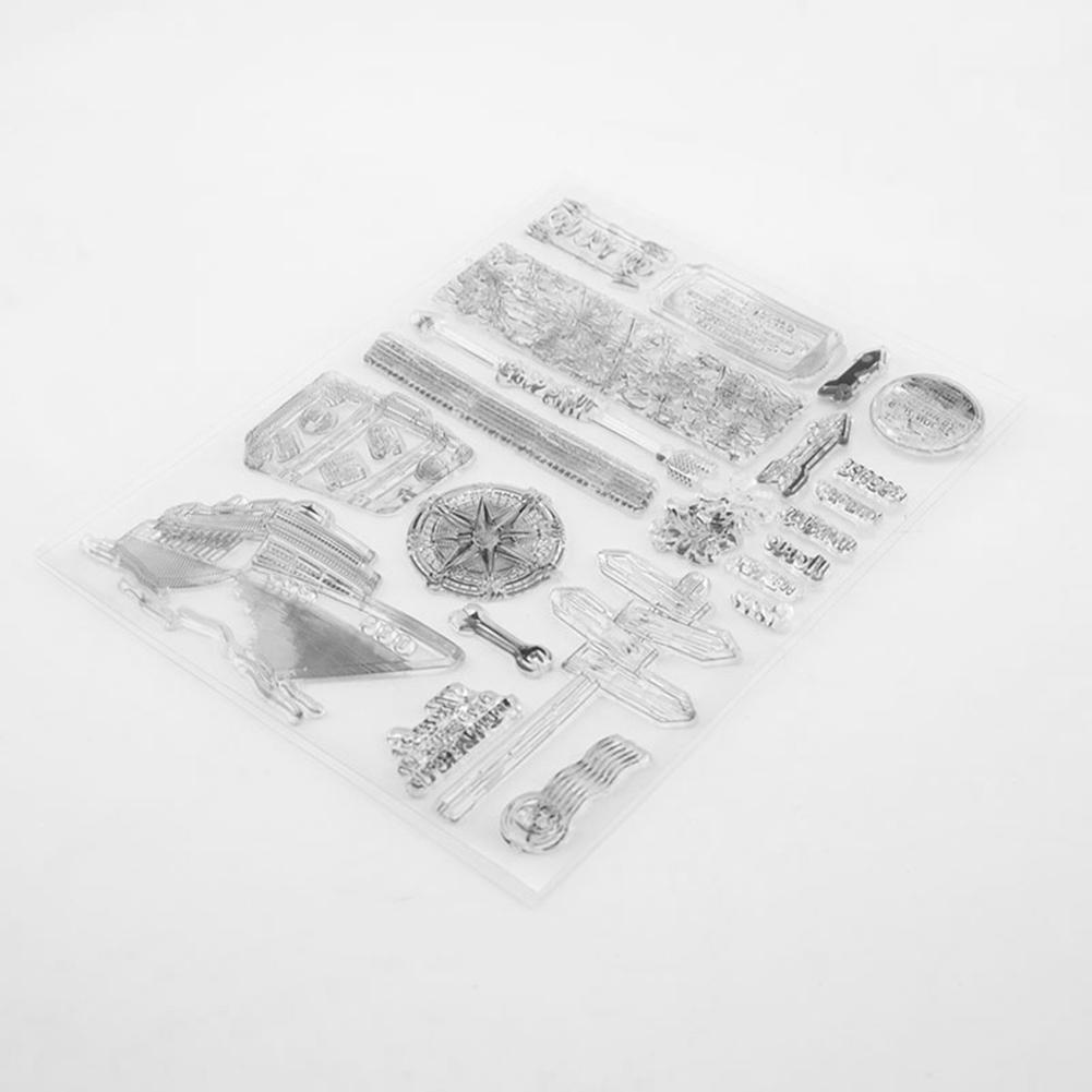 Journey Silicone Transparent Seals Clear Stamps for DIY Scrapbooking Photo