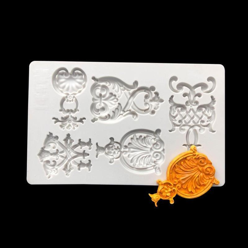 Flower Silicone Mold Chocolate Lollipop Mold Cake Decoration Mold Christmas