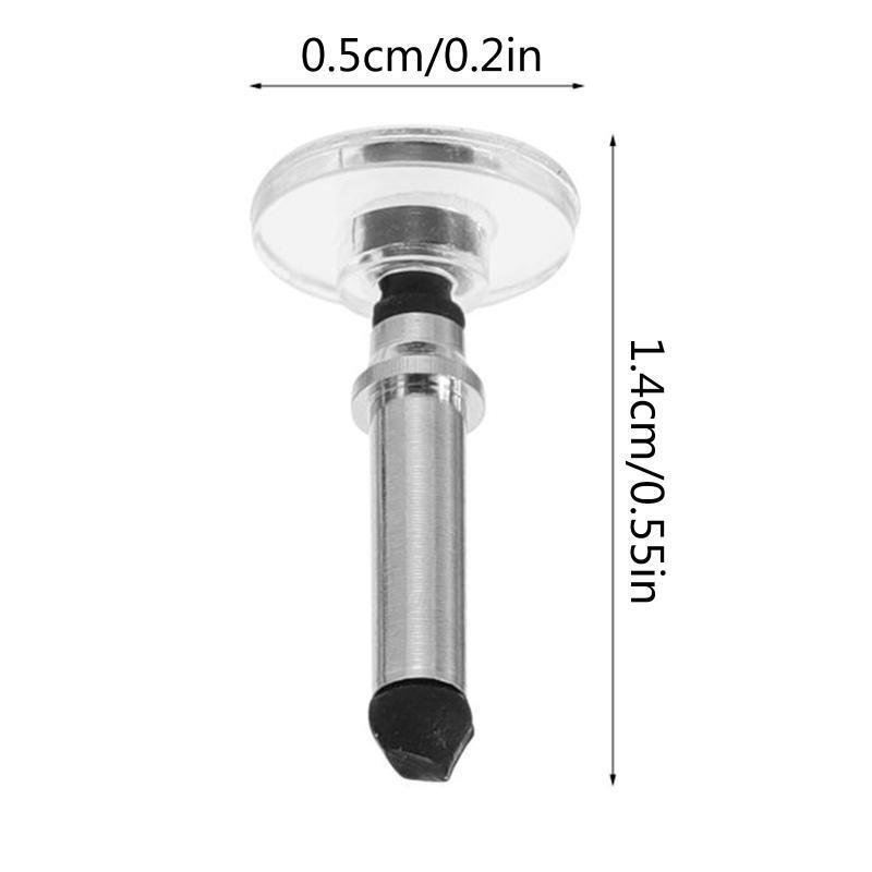 12pcs Replacement Disc Tips, High Precision Fine Point Round Disk for Stylus Pen