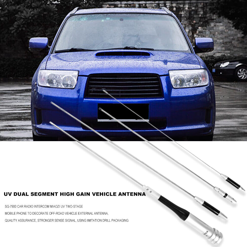 SG-7900 VHF UHF Dual Band Mobile Antenna with PL-259 UHF Male Connector