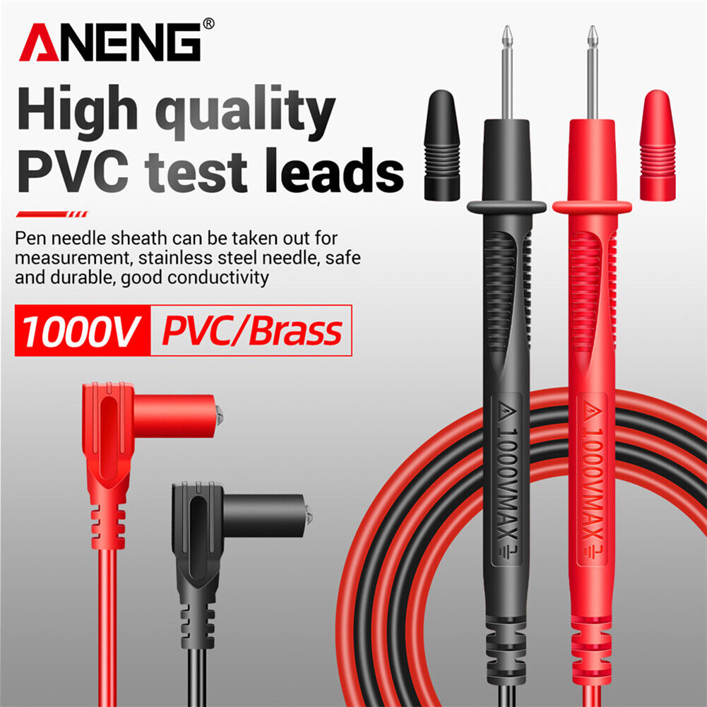 ANENG M108 4000 Counts Smart Digital Multimeter NCV DC AC Tester (Black)