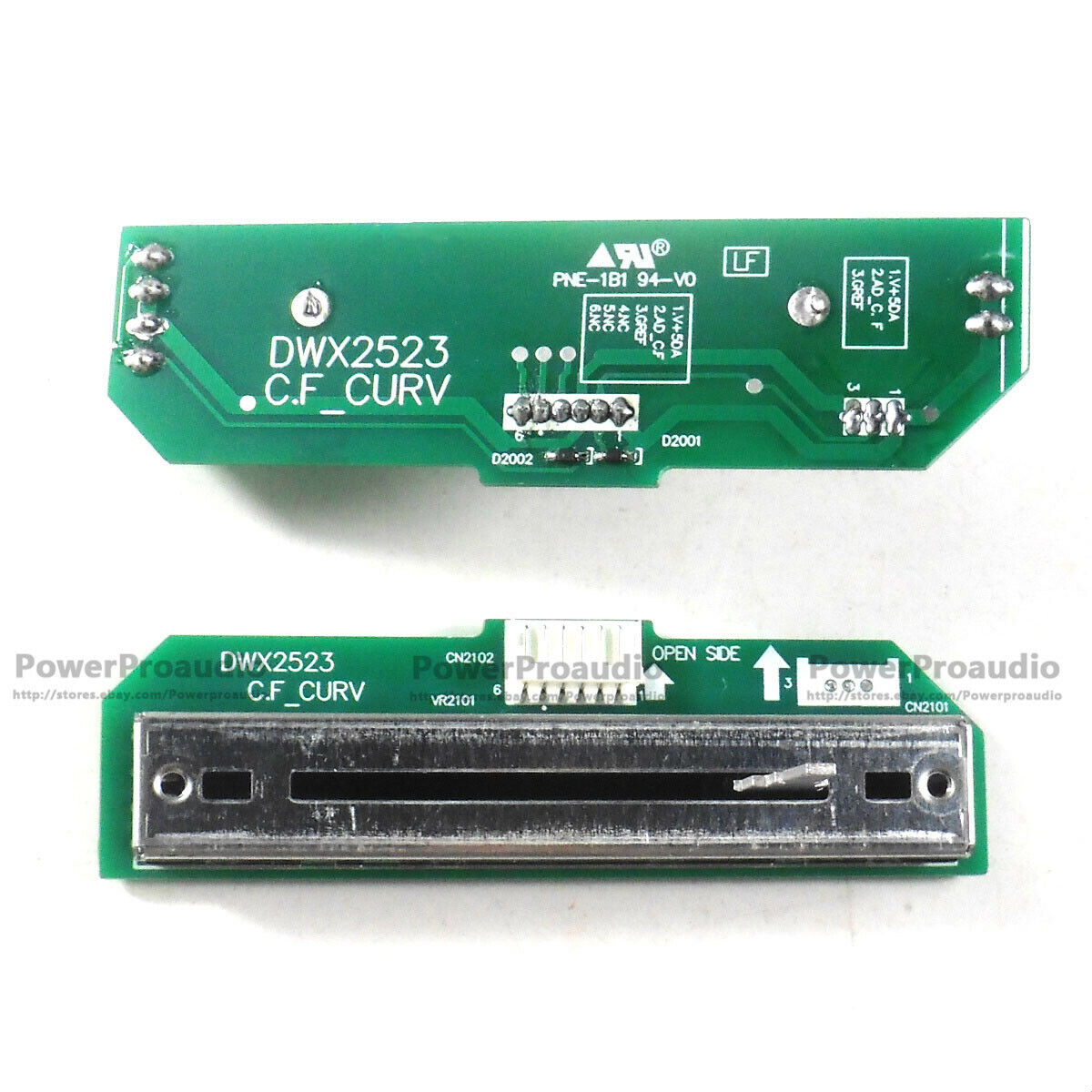 1PCS  CROSSFADER XFADER PCB ASSEMBLY FOR PIONEER DJM 400 DJM400 DWX2523