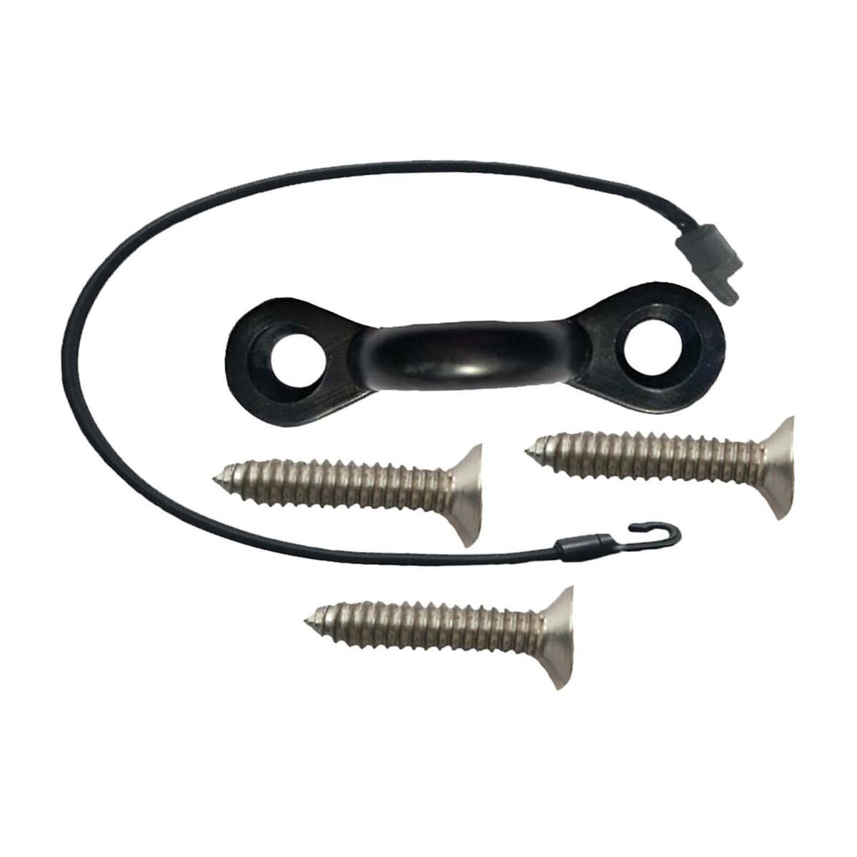 Kayak Deck Rigging Kit  Pad Eye with Screws Replacement for Boats