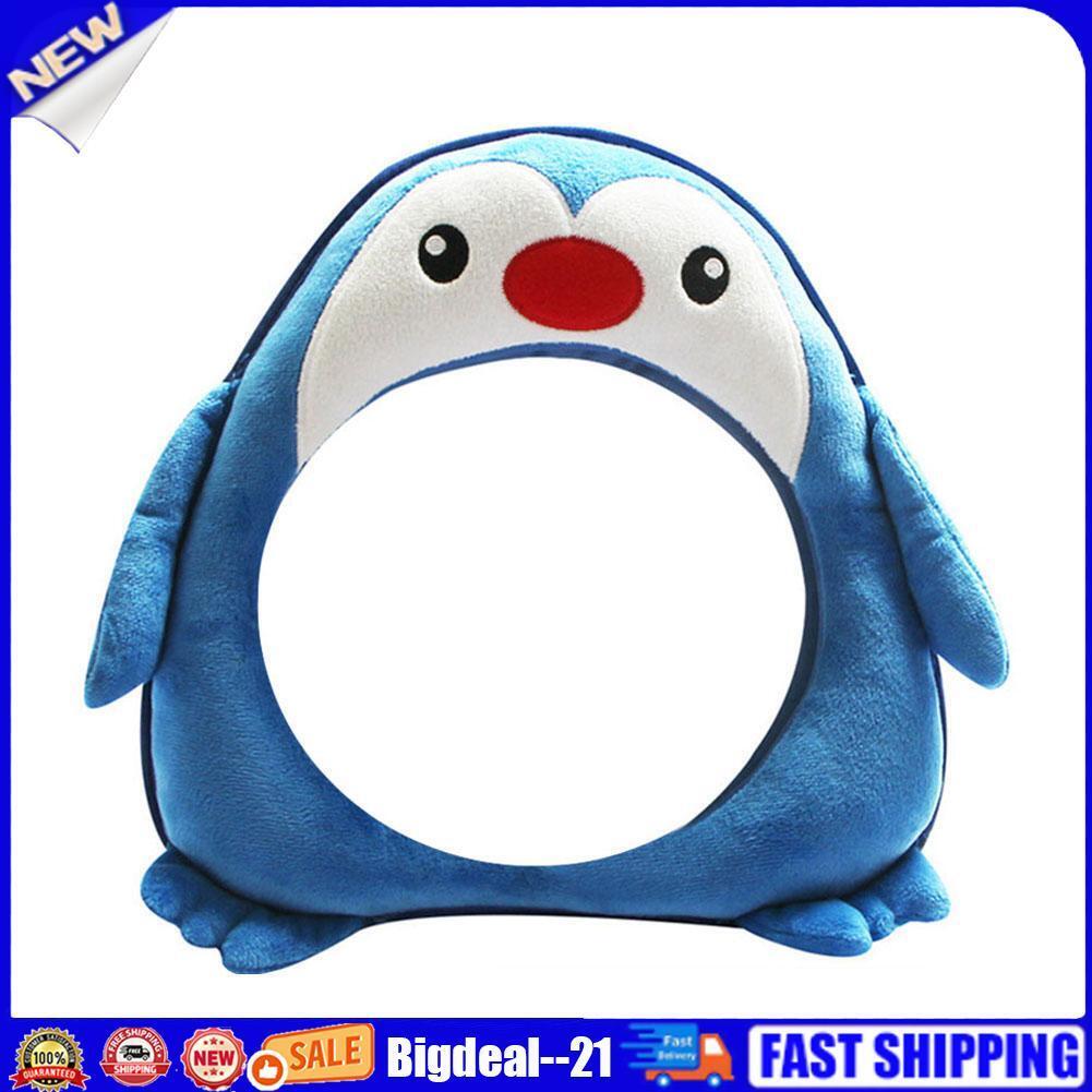 Cartoon Penguin Adjustable Baby Car Back Seat Mirror Kid Safe View Monitor