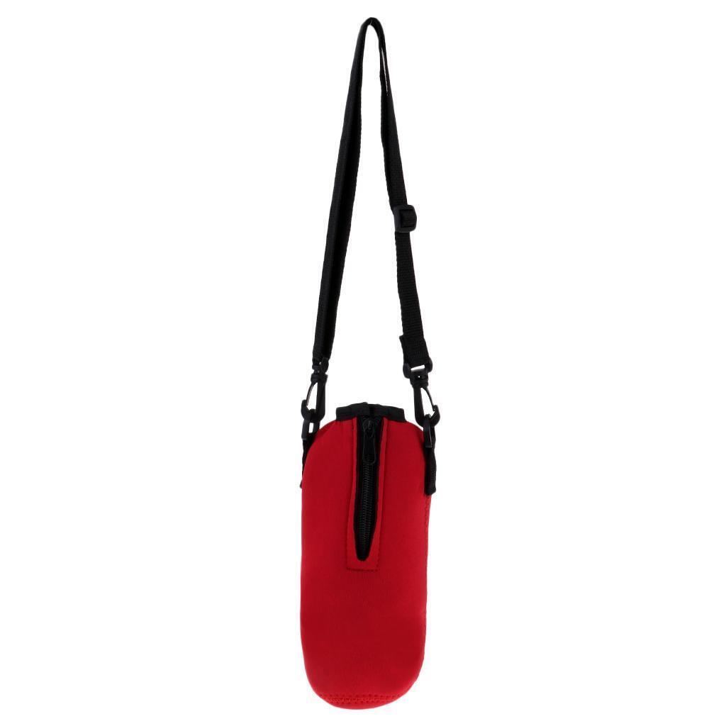 2pcs Sports Water Bottle Holder Sleeve Bag Neoprene Pouch 8 x 19cm