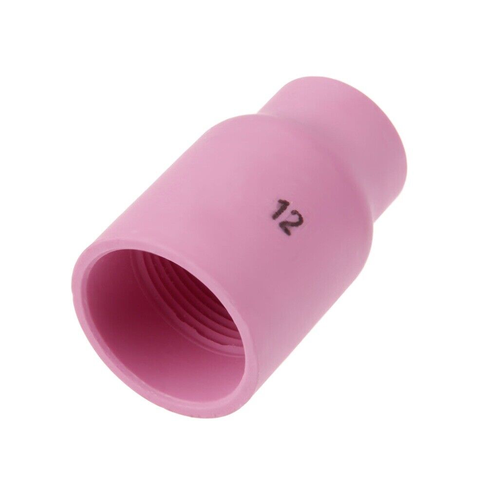 5x TIG Welding Gas Lens Alumina Ceramic Cups 53N87 #12 For WP9/17/18/20/26 Torch