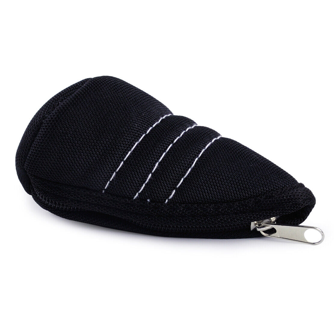 BLACK Car Gear Shift Knob Shifter Cover Sleeve Protection Antislip Zipper Li
