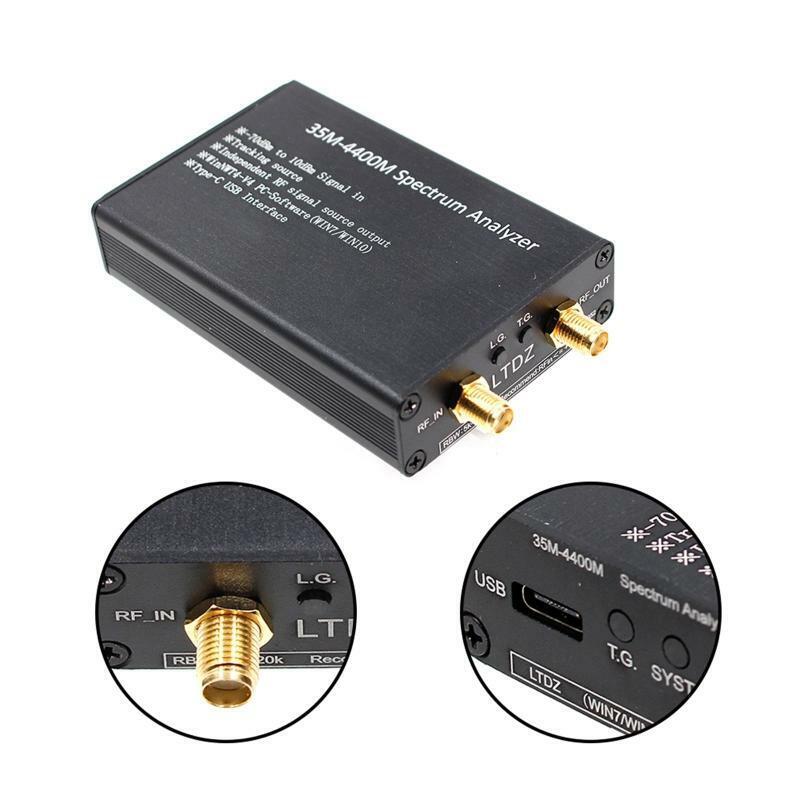 Spectrum Analyzer USB 35-4400M Signal Tracker Source Module RF Frequency Domain