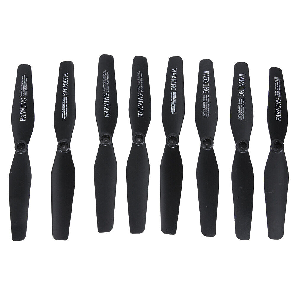 8PCS Syma X5HW X5HC Spare Parts Main Blade Props Propellers black