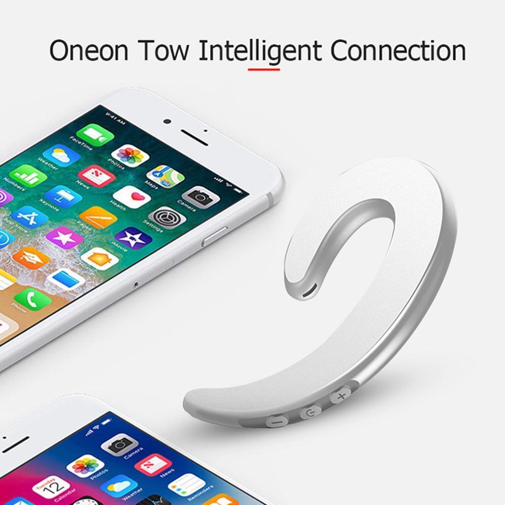 Y-12 Wireless Bluetooth-compatible Earphone Bone Conduction Earhook Headpho