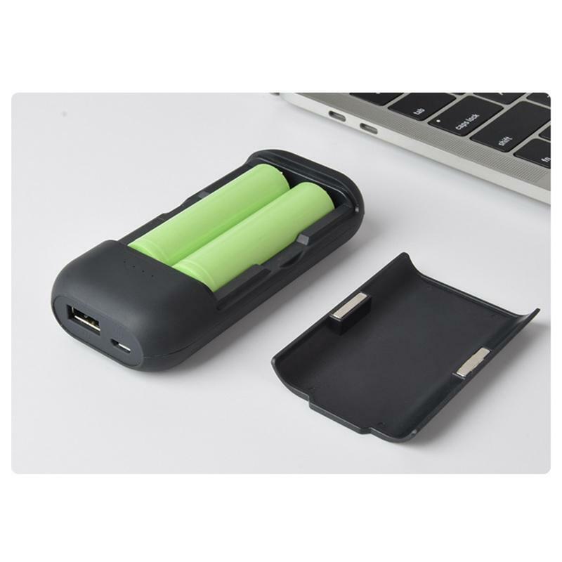 DIY 2x18650 Battery Case With Indicator Power Bank Shell Charger Box Accessories