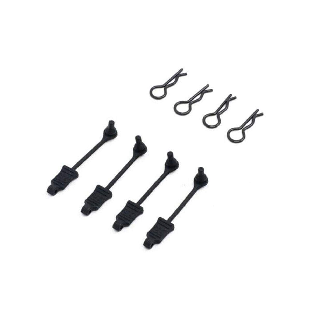 Body Clip Retainer Shell Fixed Buckle Lock for 1/7 1/8 Mojave Kraton RC Car A2UK