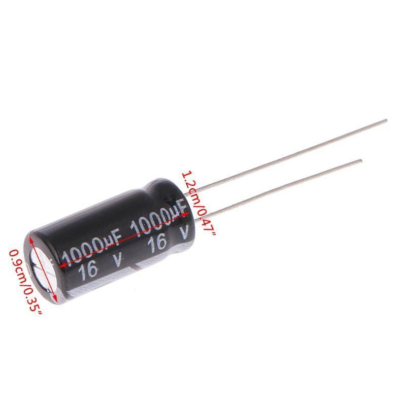 4 Pcs 16V 1000uF 105°C Radial Aluminium Electrolytic Capacitor ±20%