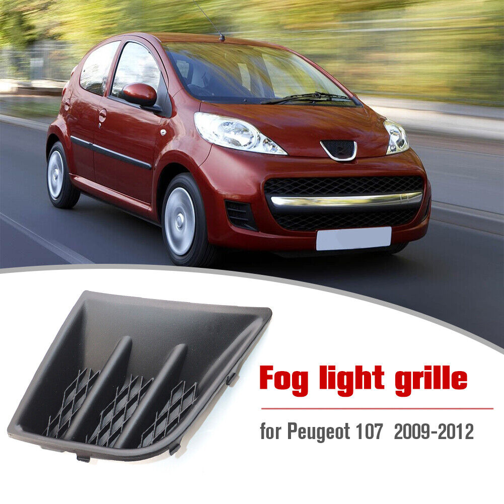 Car Fog Light Grille for Peugeot 107 09-12 Front Bumper Lamp Grill (Right)