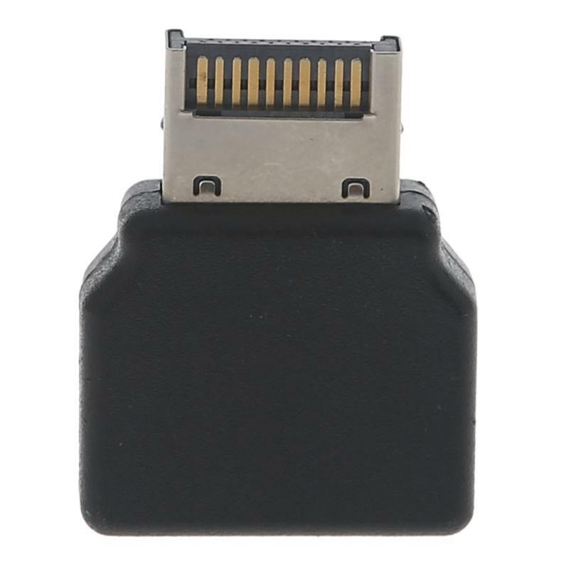 Wear Resistant Adapter USB 3.1 Type-E Female to Type-E Male Adapter Anti Oxidant