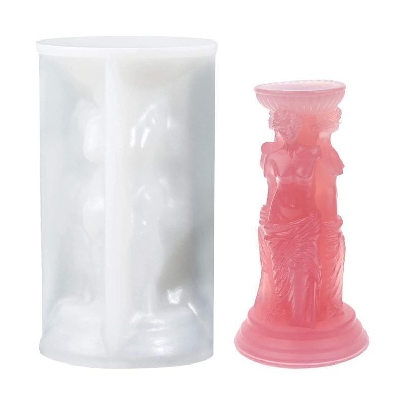 Roman Column Mold Diy Portrait Scented Candle Body Gypsum Mould