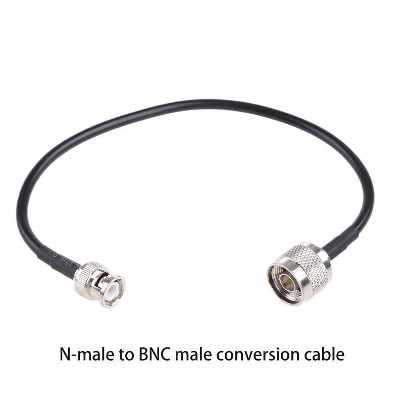 N Male to BNC Male Connector RF Coaxial Pigtail Cable RG58 for Handheld Radio