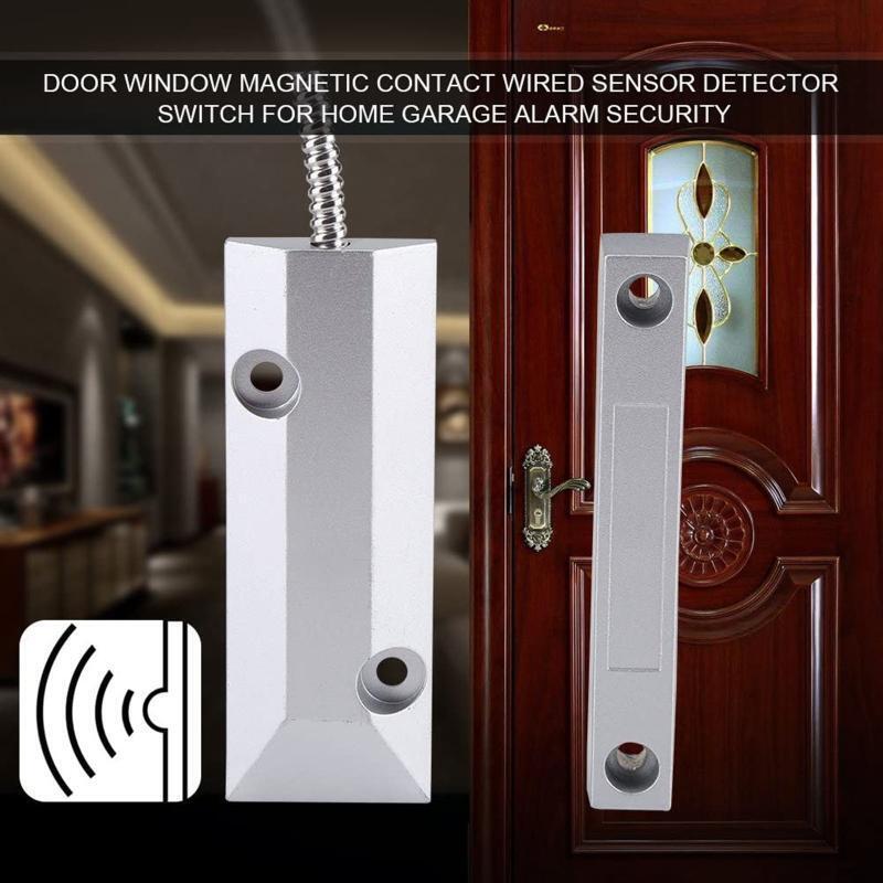 Wired Magnetic Door Window Contact Sensor Switch for Home Security Alarm System