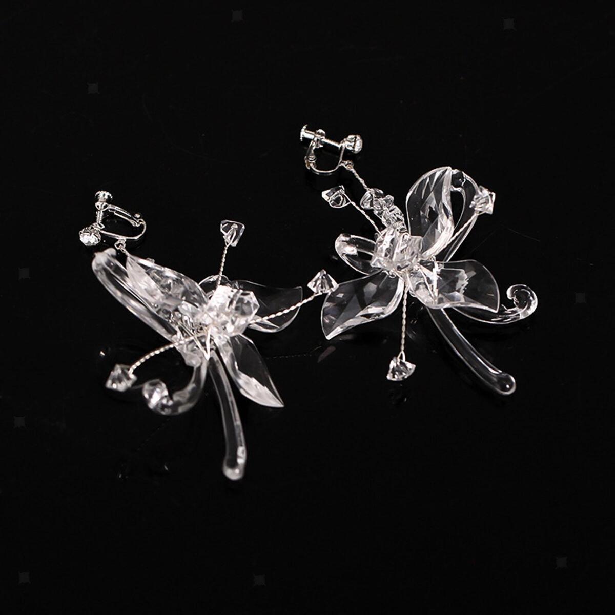 Fashion Crystal Headwear for Bride Bridesmaids Hair Jewelry Hair Pins Earring