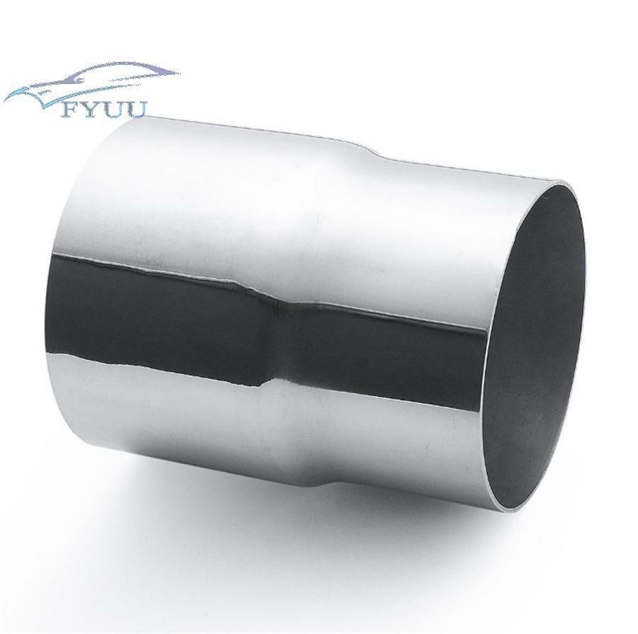 2.75" ID-3" ID Exhaust Pipe Reducer Chrome Adapter Connector 304 Stainless Steel