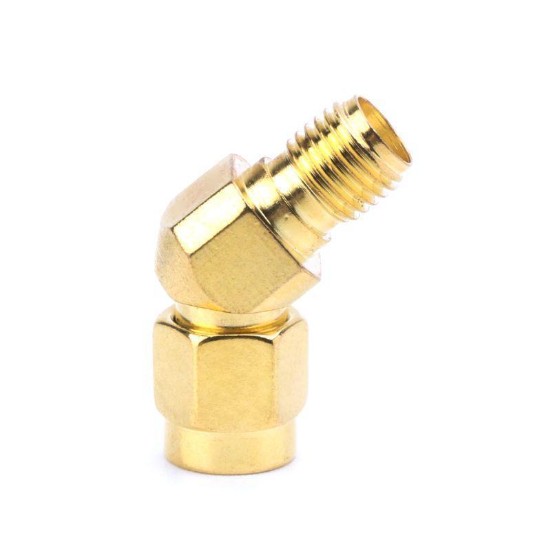 SMA Male To SMA Female 45°135°Bevel Adapter Connector For FPV Goggle Antenna