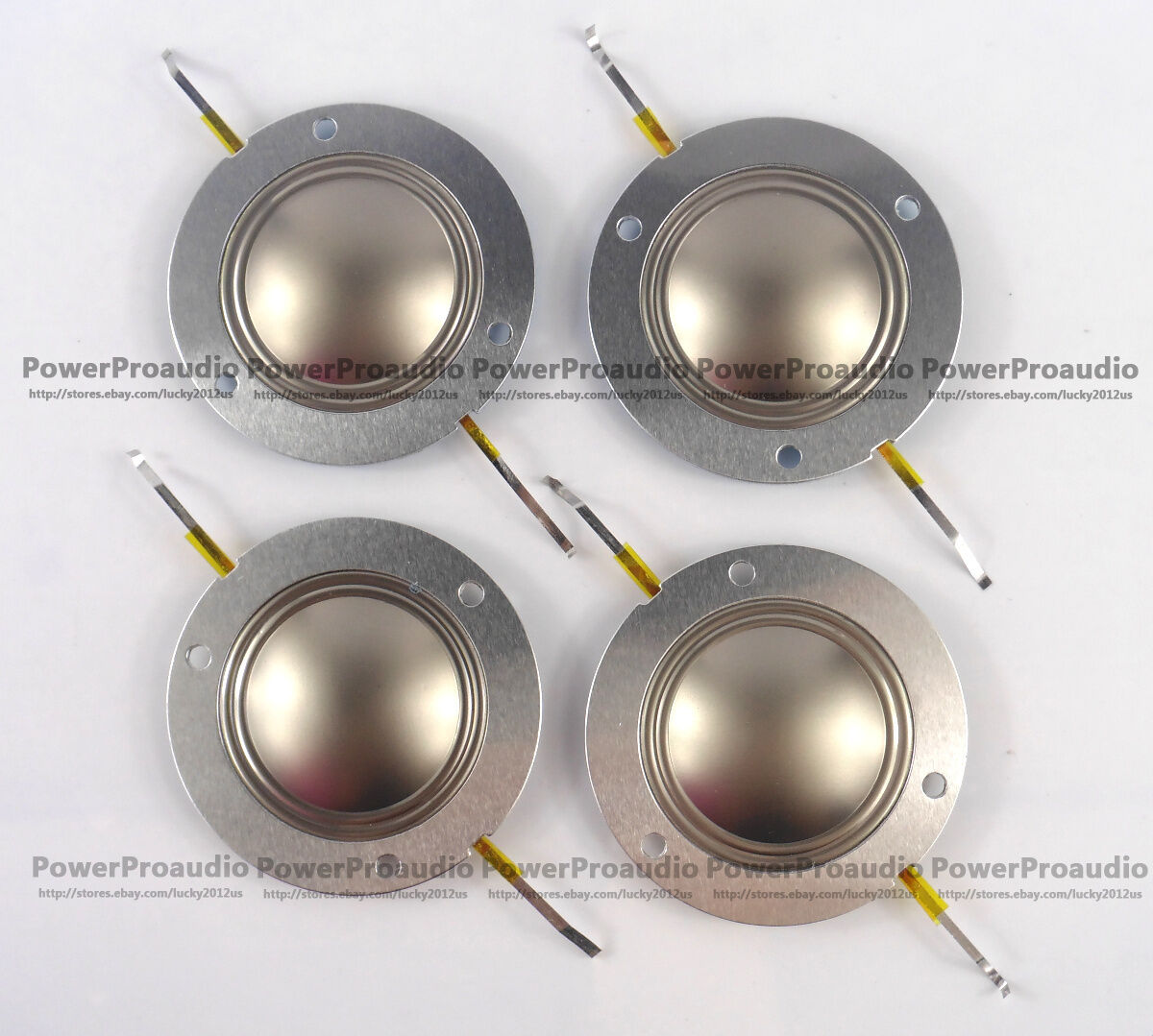 4PCS 34.4 mm 34.5mm 1 3/8" 8 ohm Voice coil Repair Kit For Peavey 14XT  8Ohm