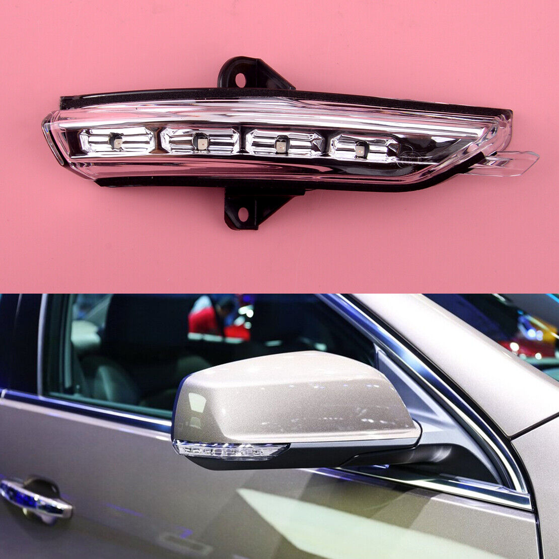 Right Side Door Mirror Turn Signal Fit For Chevrolet Malibu 2013 2014 2015