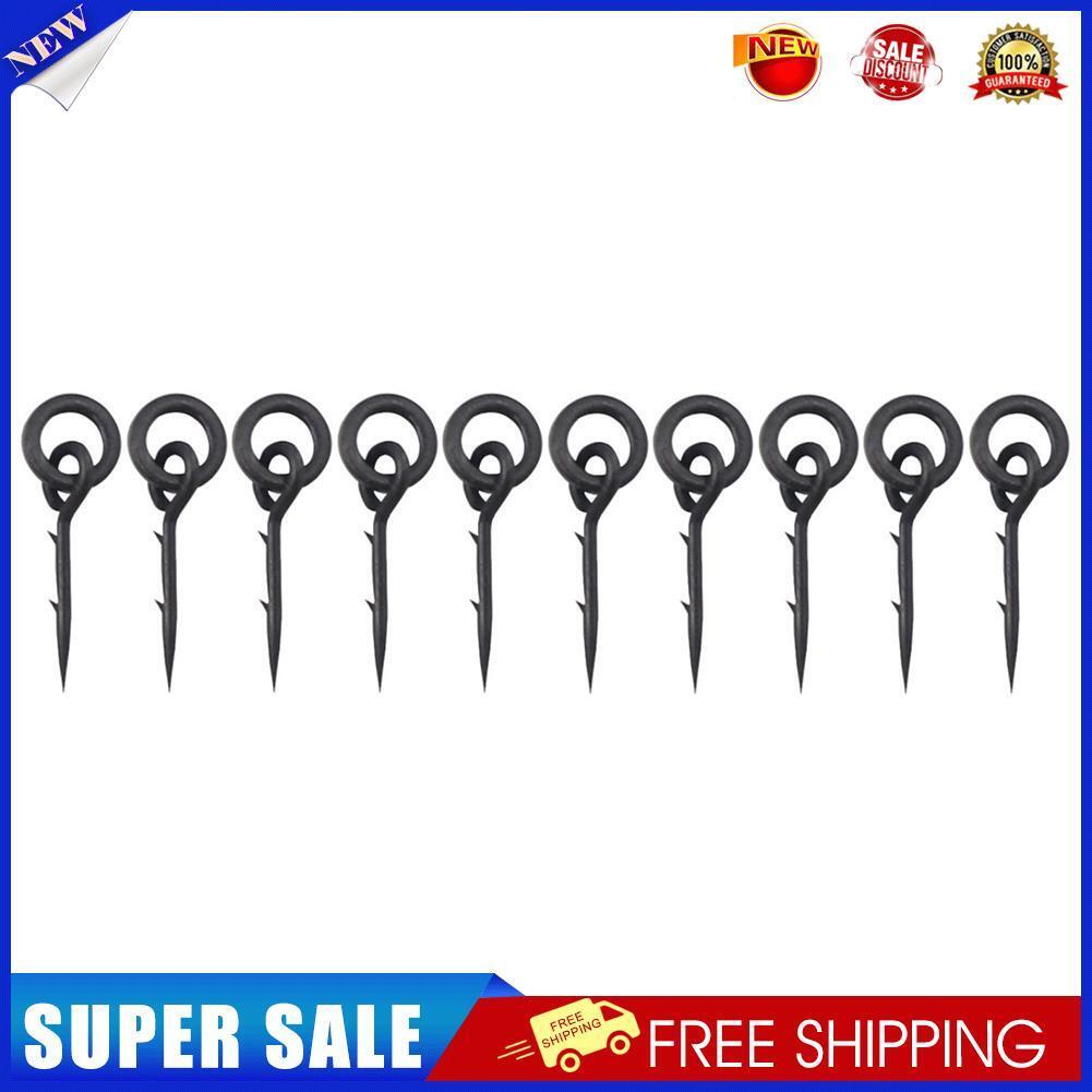 10x Bait Spike Hook Bait Sting Boilies Hair Rig Carp Fishing Tackle (7mm)
