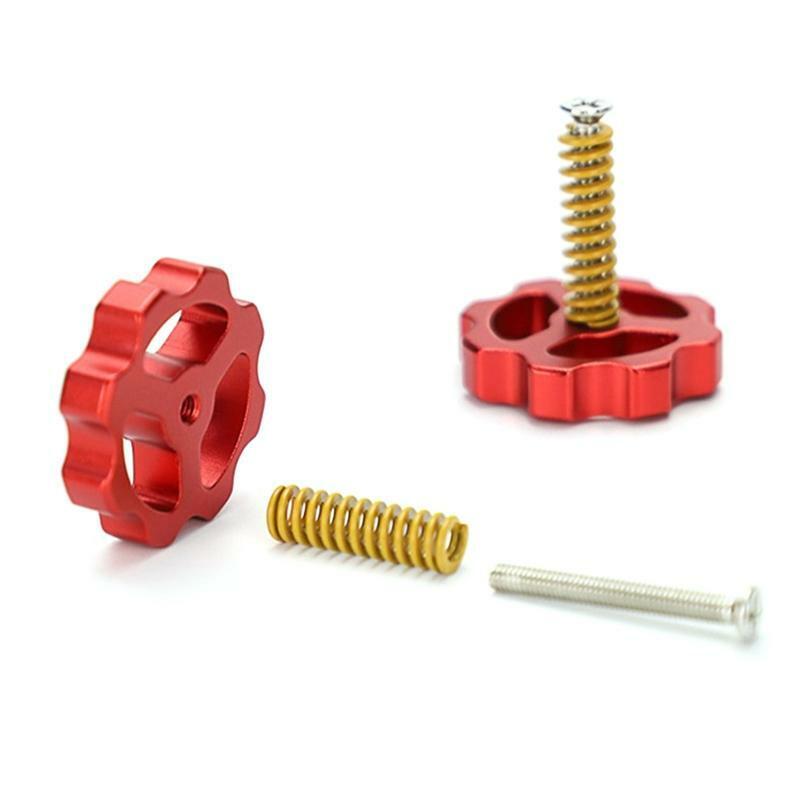 4pcs Upgraded Hand Twist Auto Leveling Nuts Springs Screws Kit for CR10 Ender3