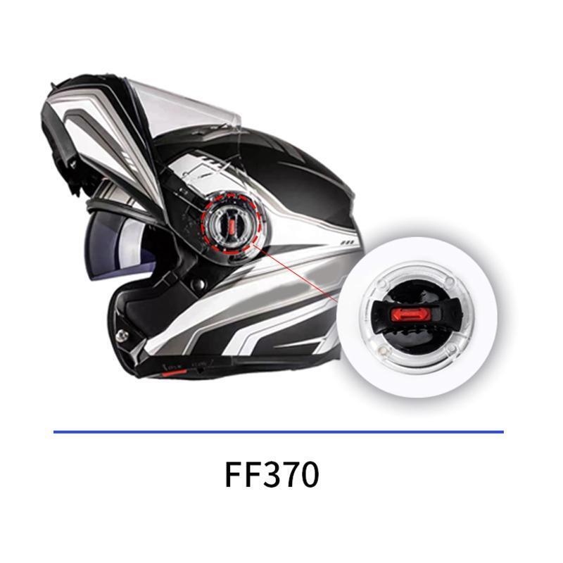 Motorcycle Helmet Lens Visor Shield Base Plate Rotate Switch for FF370/358/386