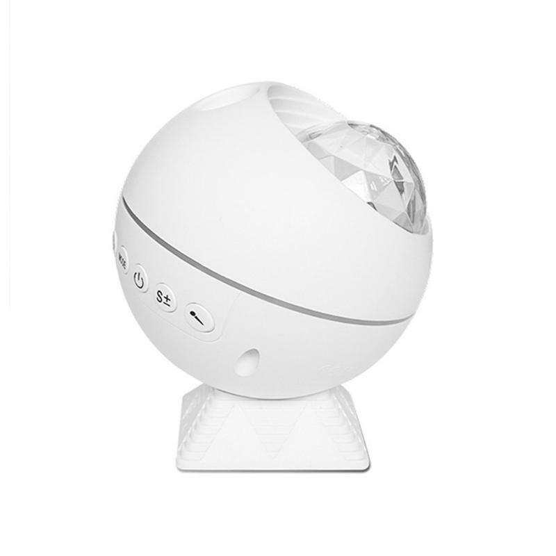Car USB LED Star Night Light Projector Atmosphere Lamp Star Voice Control Lights