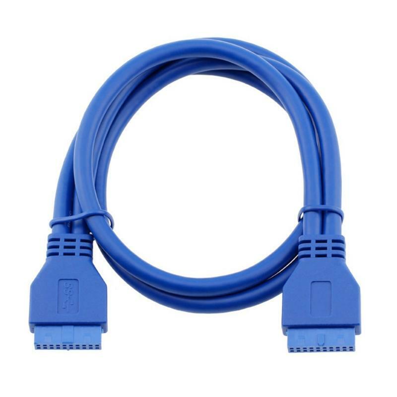 20p Female-to-Female Adapter Header Usb3.0 Cable Mainboard 20pin Extension Cable