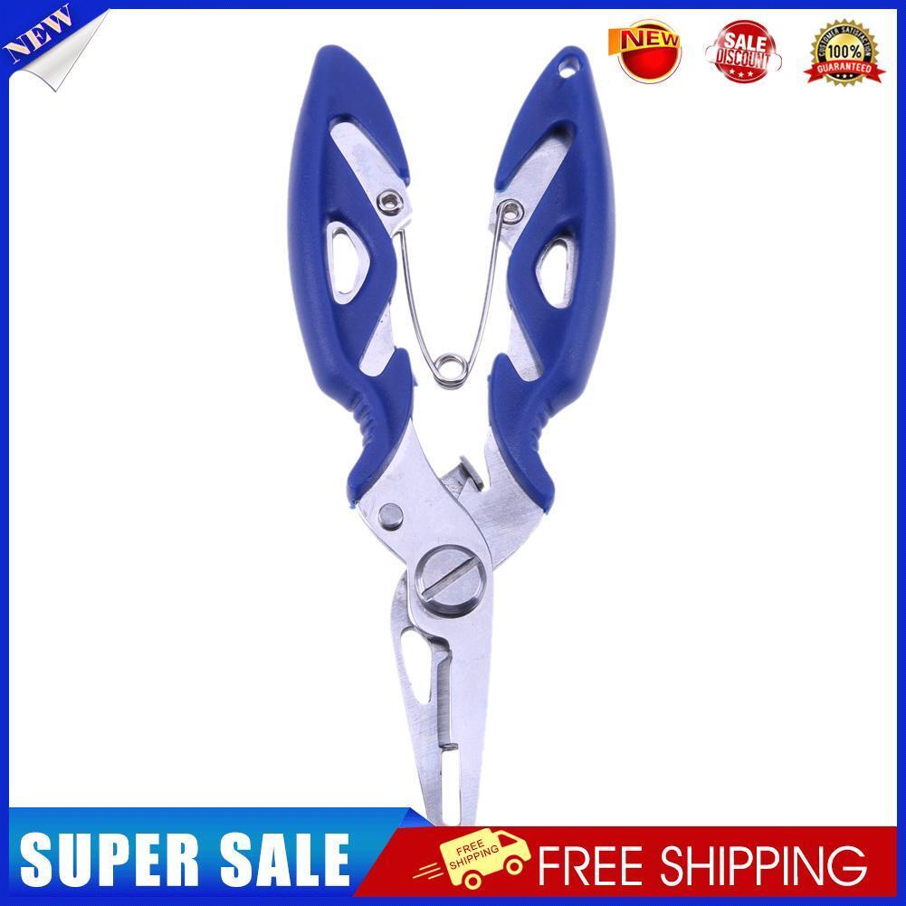 Fishing Pliers Split Ring Scissors Wire Line Cutter Hook Removers