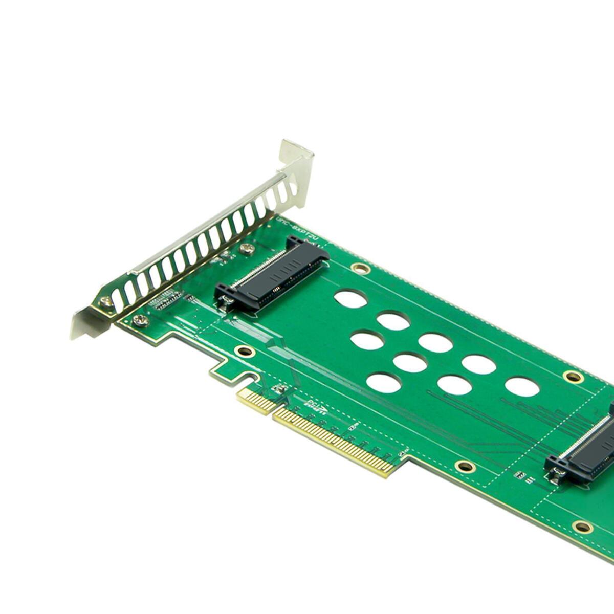 tachiuwa U.2 PCI-e ExpansionCard SFF-8639 to SSD Adapter Card, PCI-E 3.0 X8 SATA
