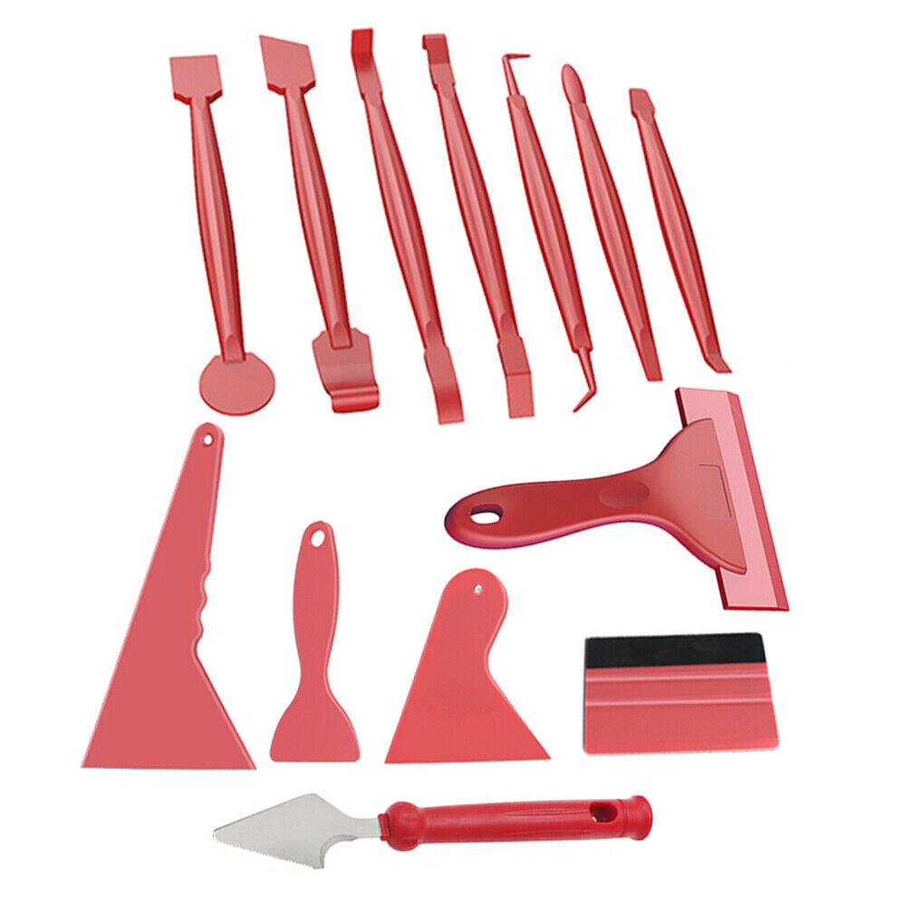 13pcs/set Car Vinyl Wrap Tool Kit Film Wrapping Window Tinting Squeegee