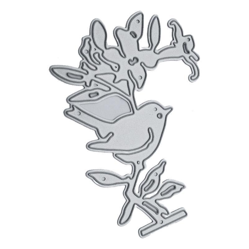 Cute Bird Metal Cutting Dies Stencil DIY Scrapbooking Album Paper Card Template