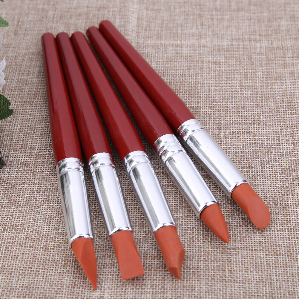 5 Pcs Pottery Clay Sculpture Carving Tools Art Craft Supplies Size L
