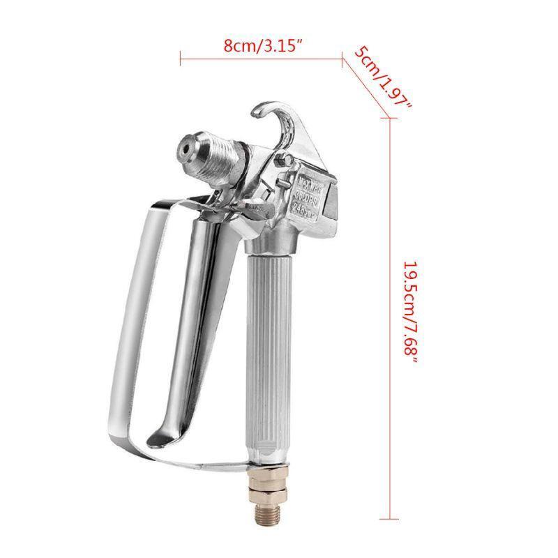 High Pressure Airless Paint Spray Gun for Artistic Drawing Inkjet Tattoo 3600PSI