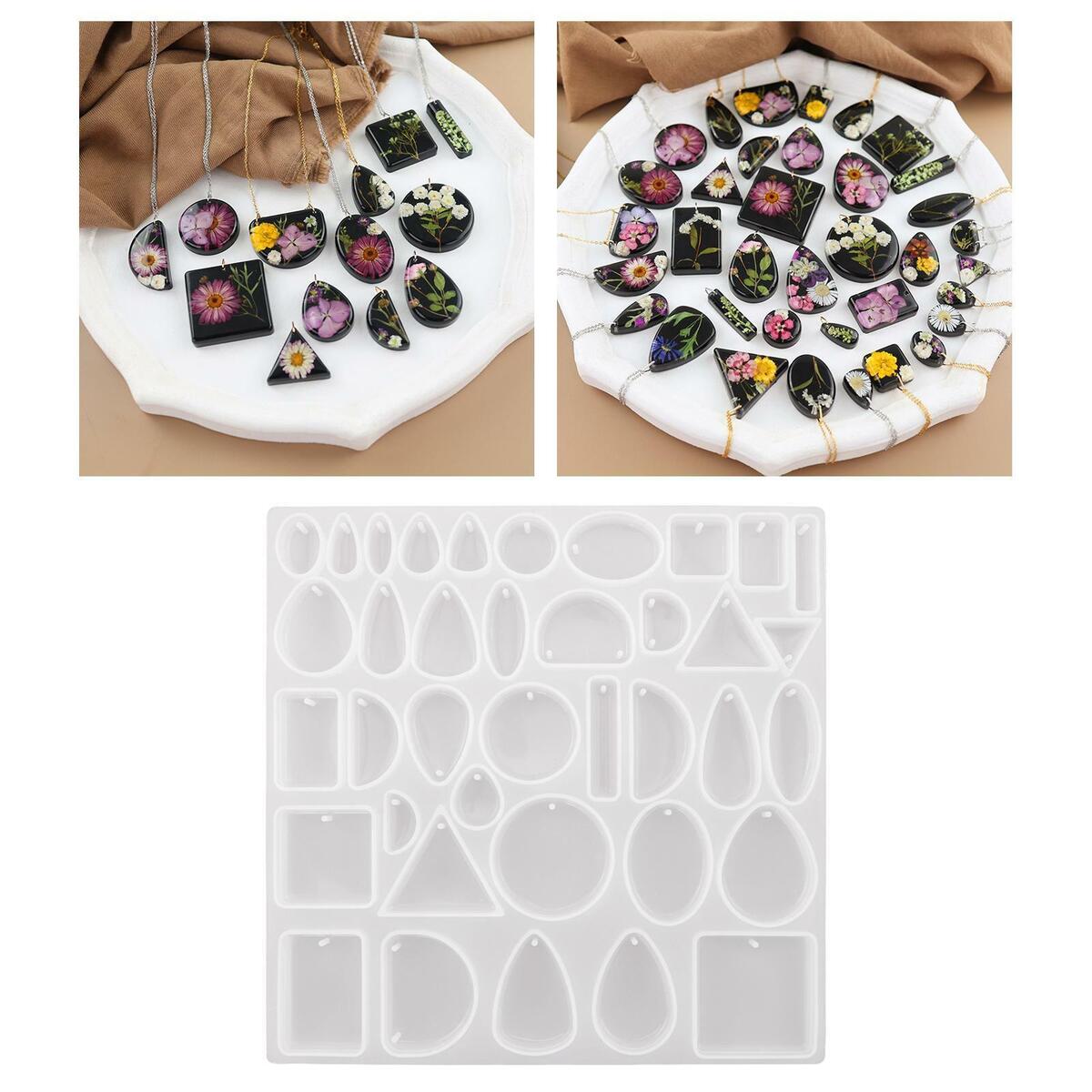 Pendant Silicone Molds Necklace for Jewelry Making Supplies Studs Mould