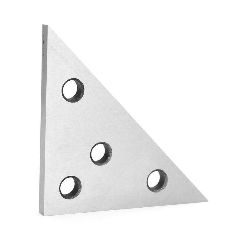 Right Angle Block Gauge Set Milling Ground Gauge Scale Square Ruler 30-90 Degree