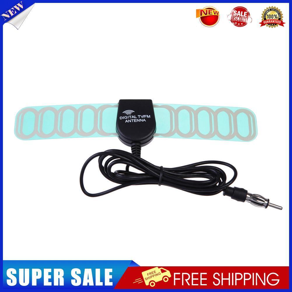 New Indoor HDTV Tuner Aerial Booster Amplifier Car Digital TV FM Antenna