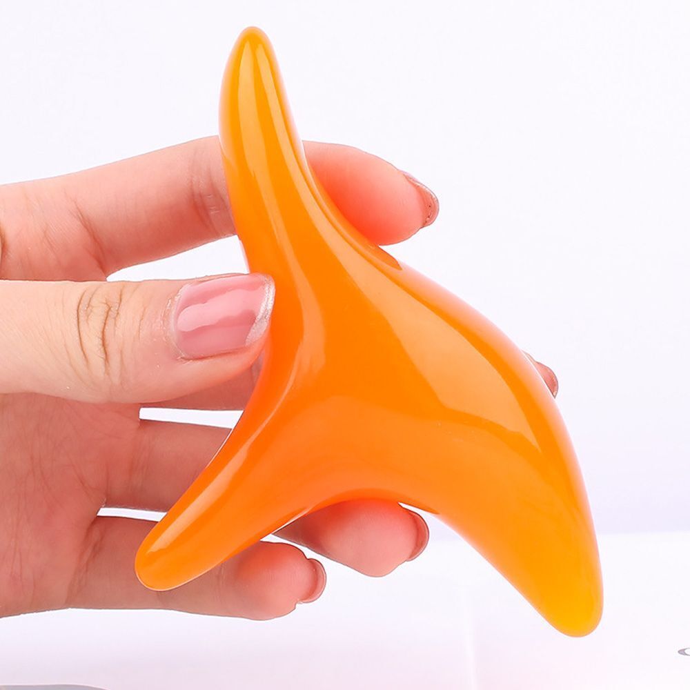 Triangle Wax Shiatsu Health Care Scarping GuaSha Feet Relaxing Foot Massage