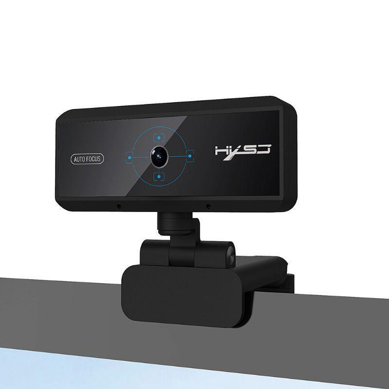 1080P 2Million Webcam with Microphone,Fast Auto Focus for Video Calling meeting