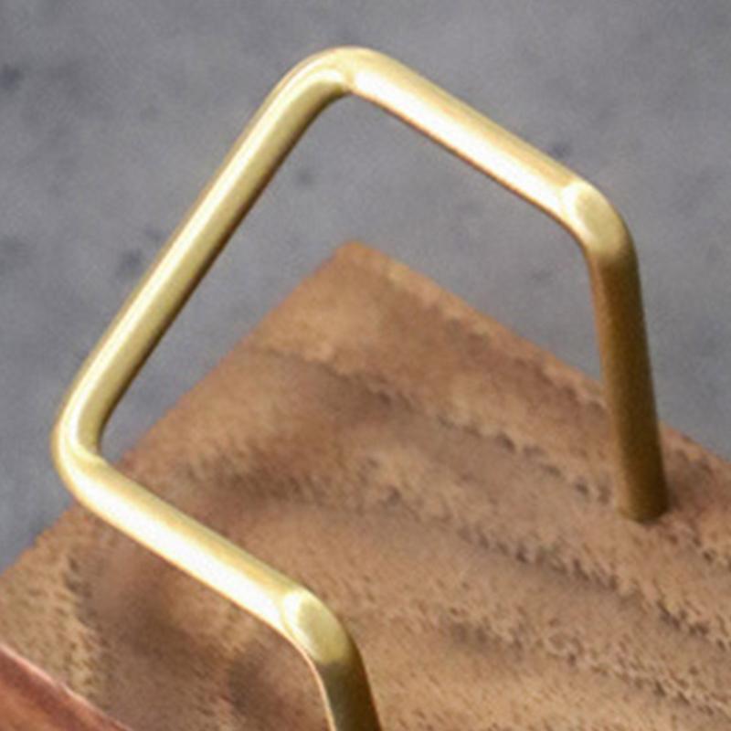 Desktop Business Card Holder Hollow-out Design  Easier Access Max 50 Sheets Card