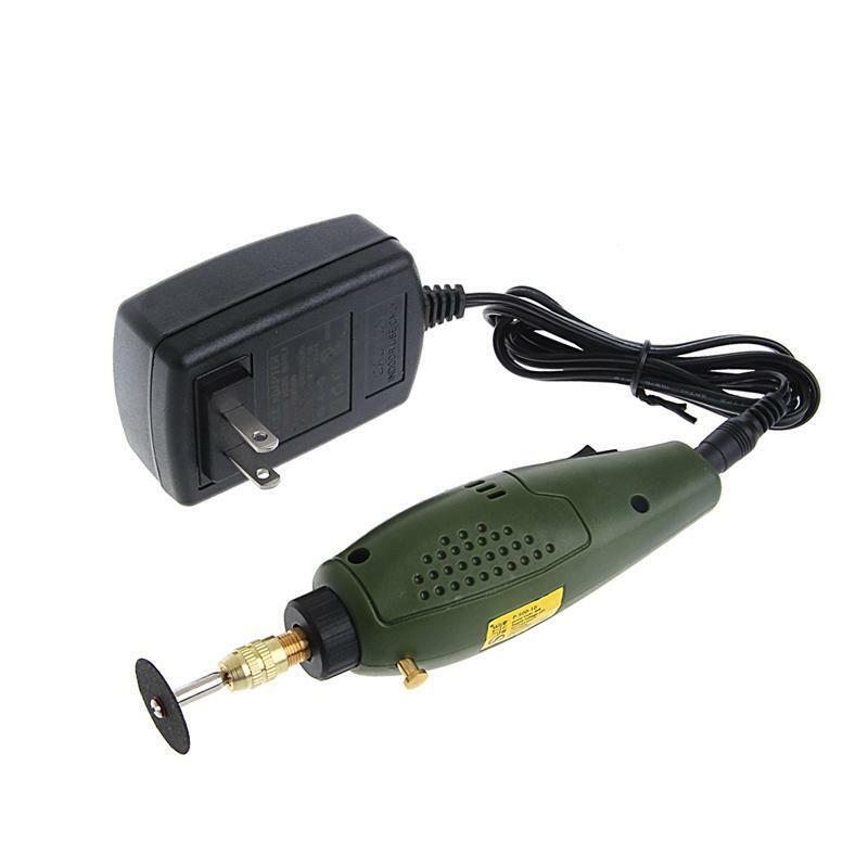 Mini Electric Drill Milling Set 12V DC Grinder Drill Engrave Tool