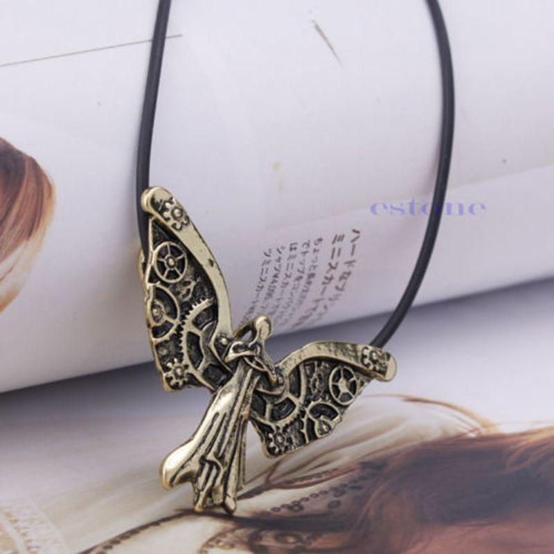 The Mortal Instruments City of Bones Tessa's Clockwork Angel Pendant Necklace
